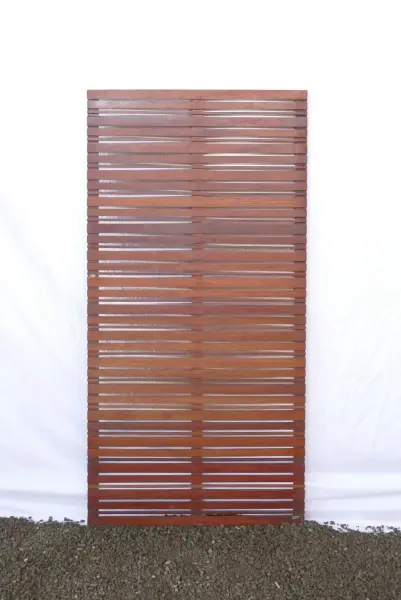 Artikelbild 11 des Artikels “Gartenzaun Koh Samui 90 x 180 cm aus Hartholz Merbau “